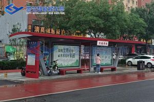 湖北襄陽(yáng)公交候車(chē)亭