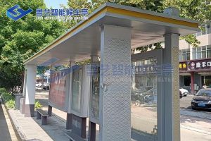 河南洛陽(yáng)公交站臺(tái)