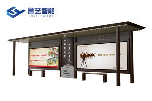 仿古公交候車亭定制